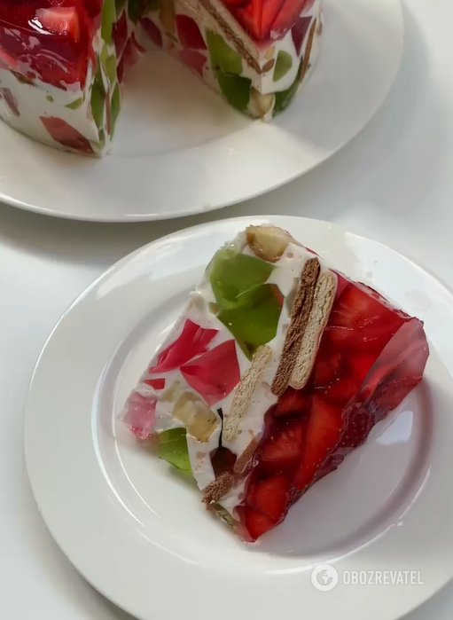 How to make Broken Glass jelly cake so that it holds its shape: the perfect variant