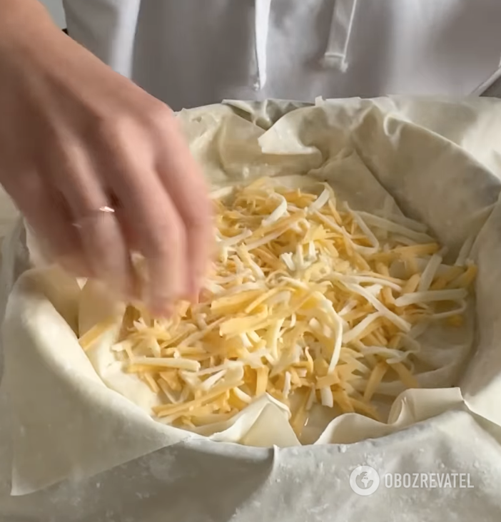 Cheese for the dish