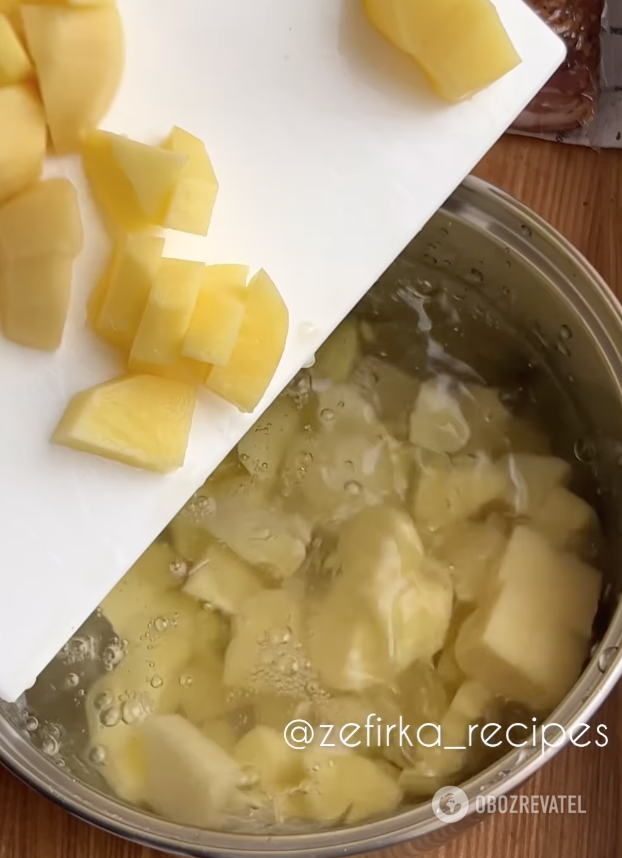 Potatoes for cooking