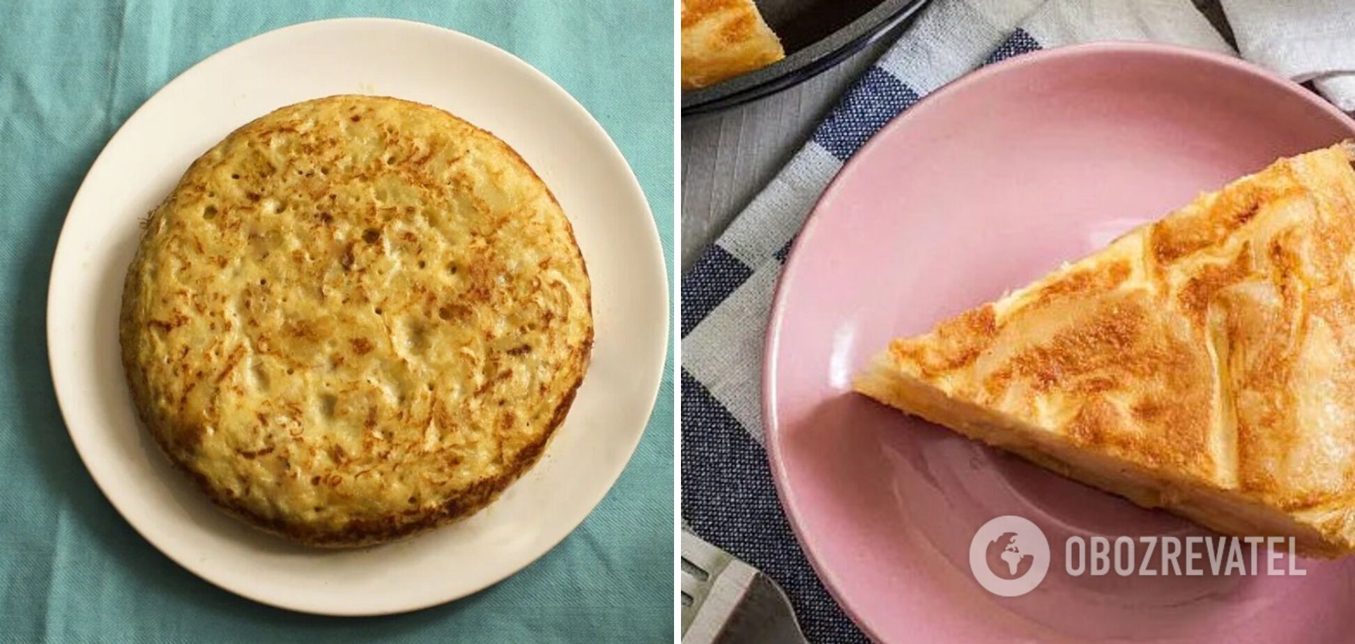 Tortilla omelet without milk