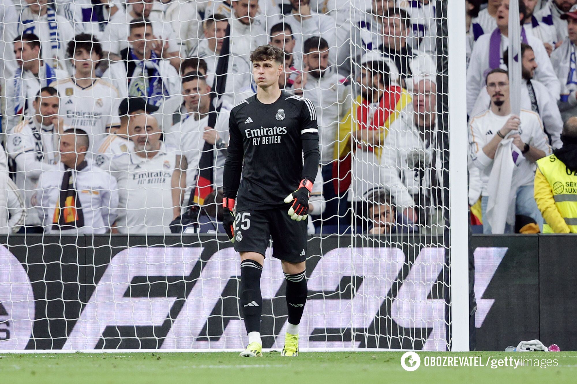 ''It's an idea and a plan'': Ukraine's goalkeeper answers questions about his desire to leave Real Madrid for the first time