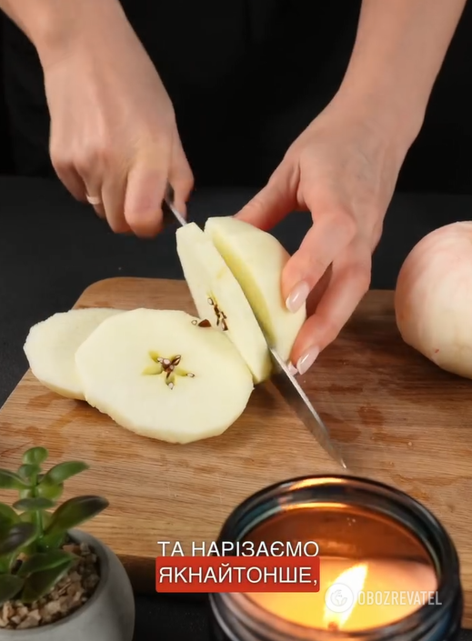 Basic apple rings instead of pies: how to make a dessert