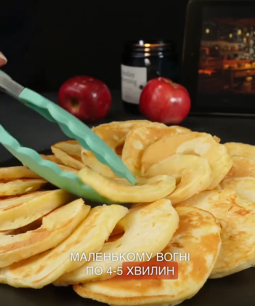 Basic apple rings instead of pies: how to make a dessert