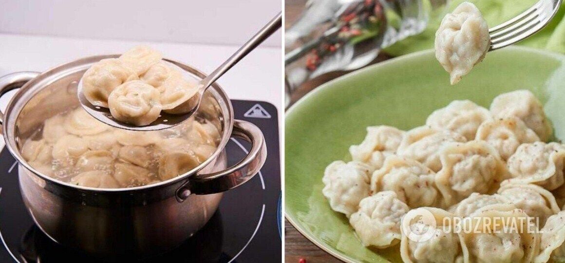Why dumplings should not be thrown into boiling water