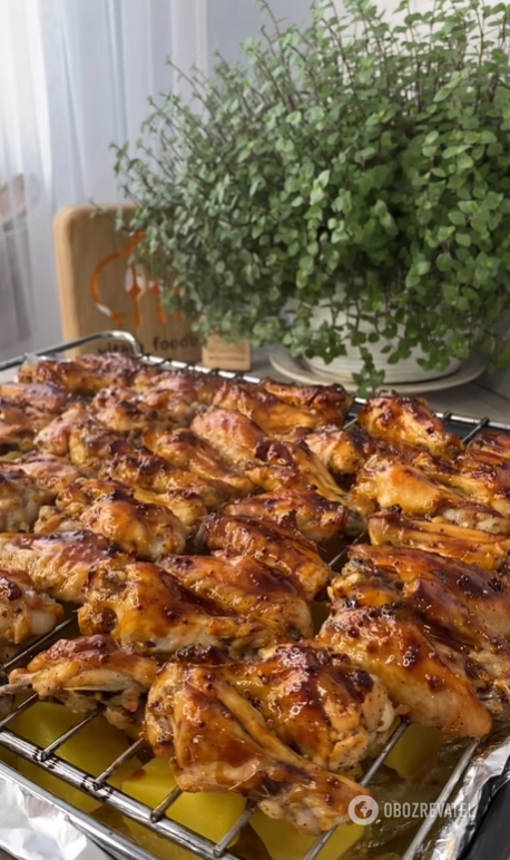 Crispy and golden wings in the oven: tastier than barbecue