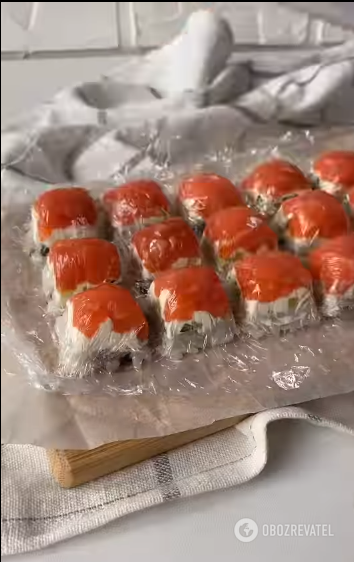 Lazy sushi rolls in 5 minutes: how to make 
