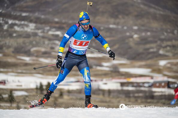 European champion from Ukraine refused to finish at the Biathlon World Cup, leaving the track during the race