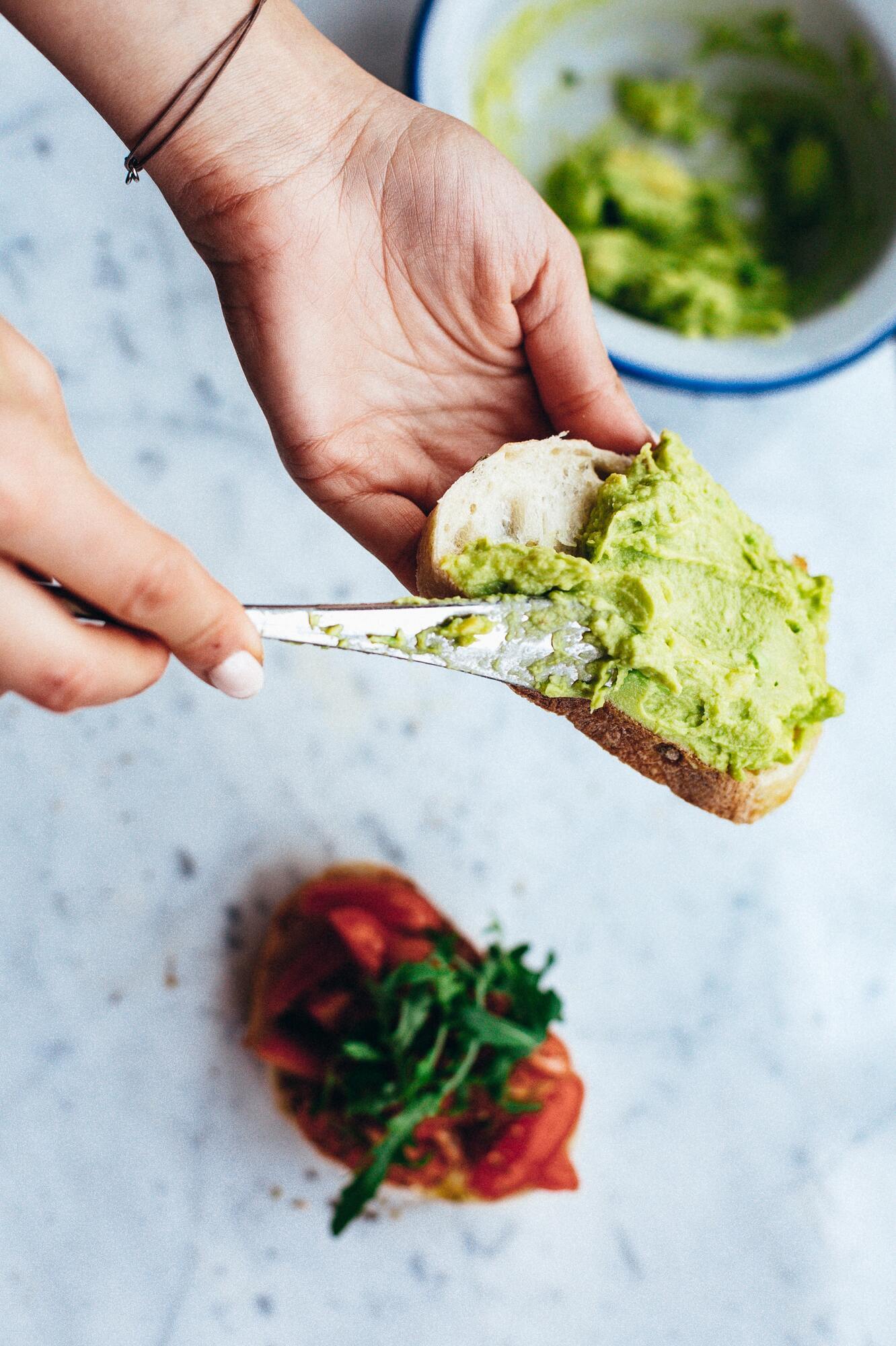 Ready-made spread with croutons