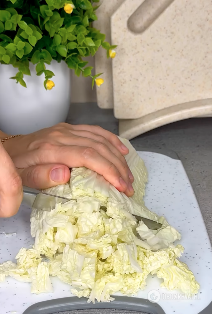 What to cook with Chinese cabbage