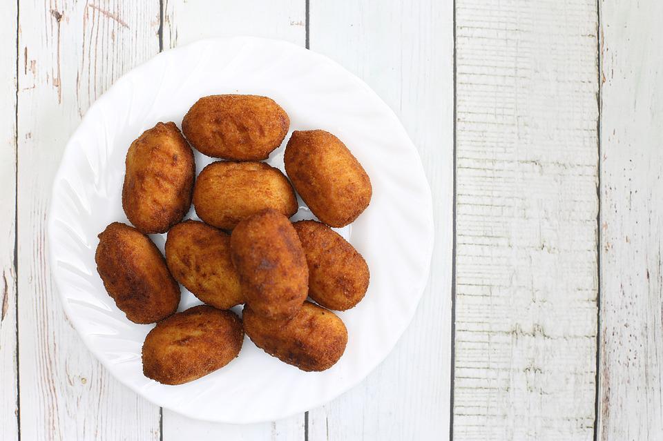 Sardine and potato cutlets