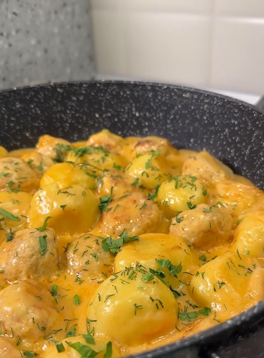 Potatoes and minced meat: how to prepare gnocchi and meatballs for a hearty lunch