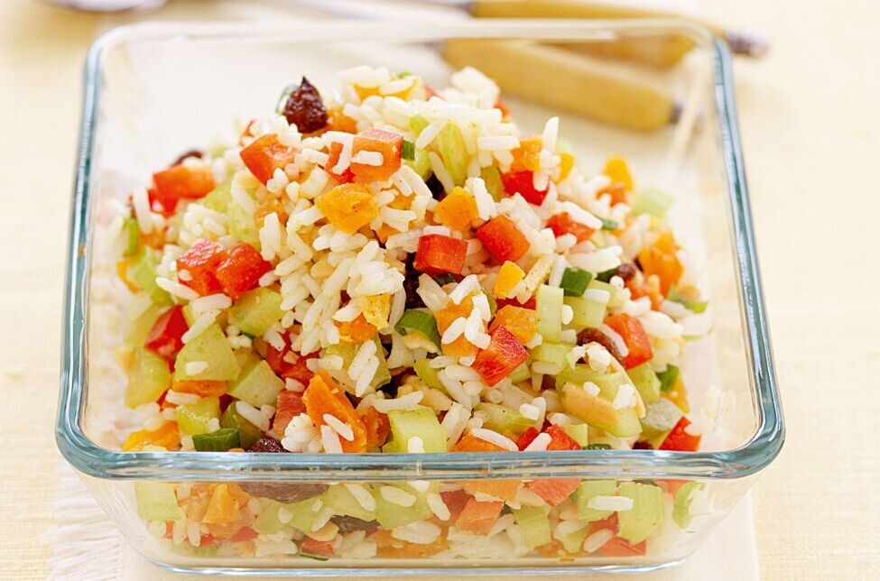 How to make a delicious rice salad