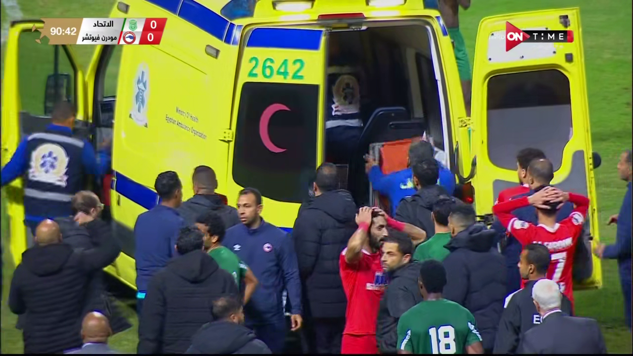 The champion footballer's heart stopped during the match. The moment was caught on video