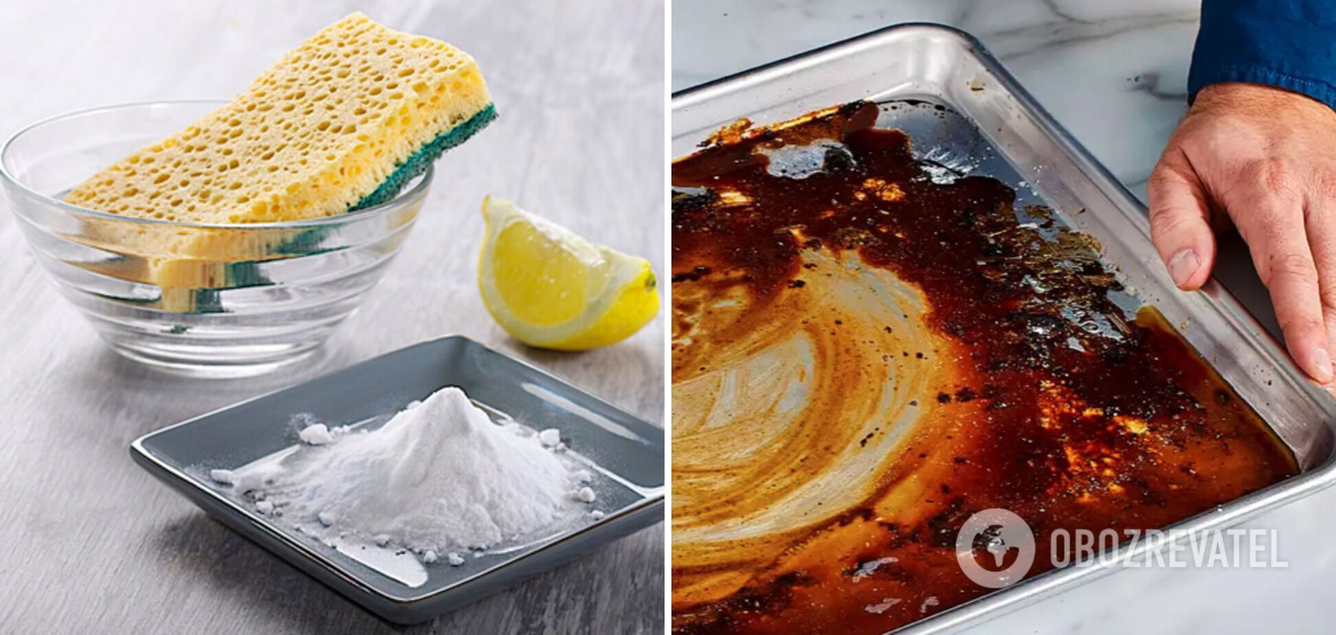 How to clean a dirty baking sheet