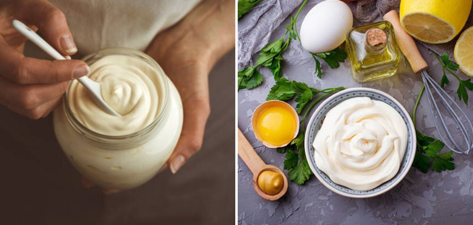 Recipe for a delicious mayonnaise