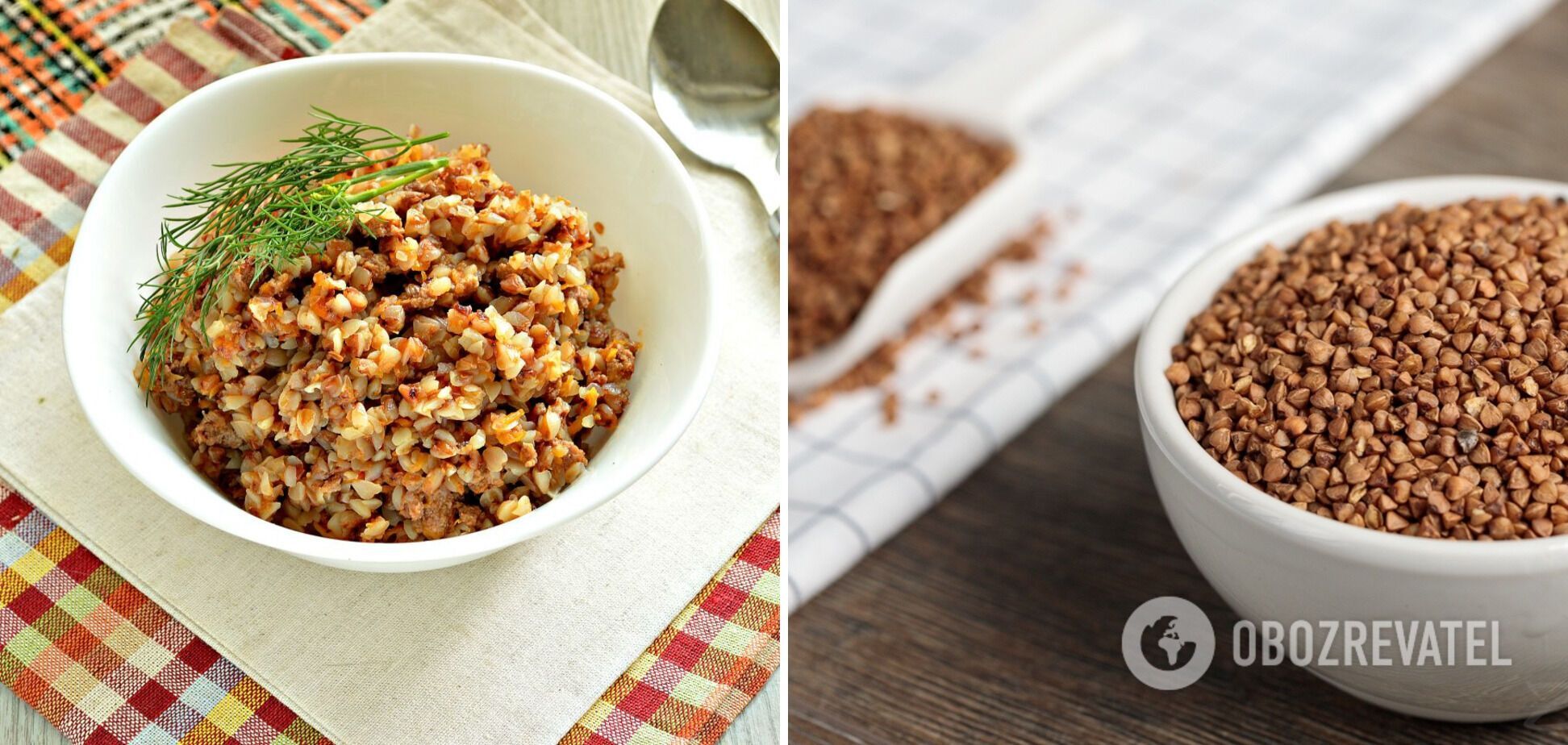 Buckwheat groats prepared without cooking