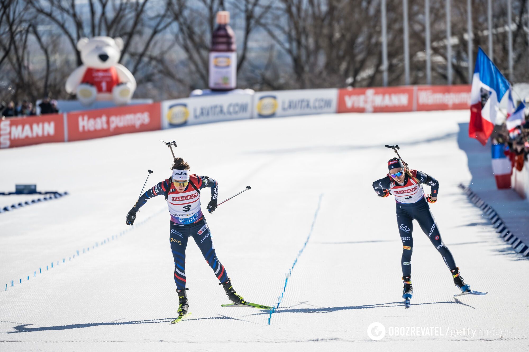 The Biathlon World Cup race was marked by an incredible denouement in the last meters. A video has been released