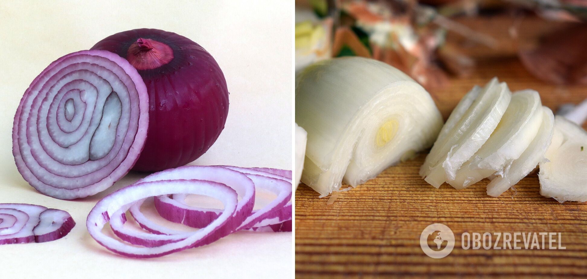 Onions for salad