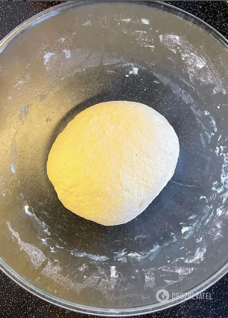 Smooth pizza dough