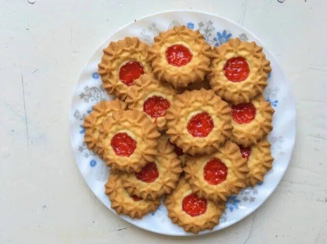 Shortbread cookies without margarine and lard