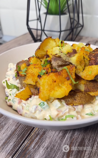 German potato salad: an interesting combination of flavors that will not leave anyone indifferent