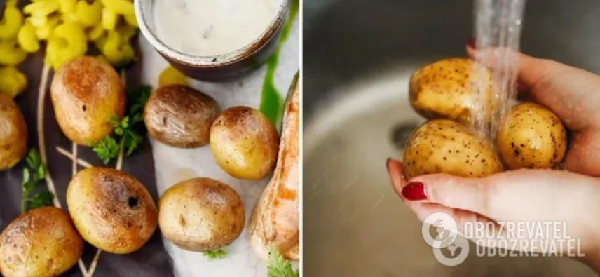 What ingredient to add to potatoes to make them crispy: a simple idea