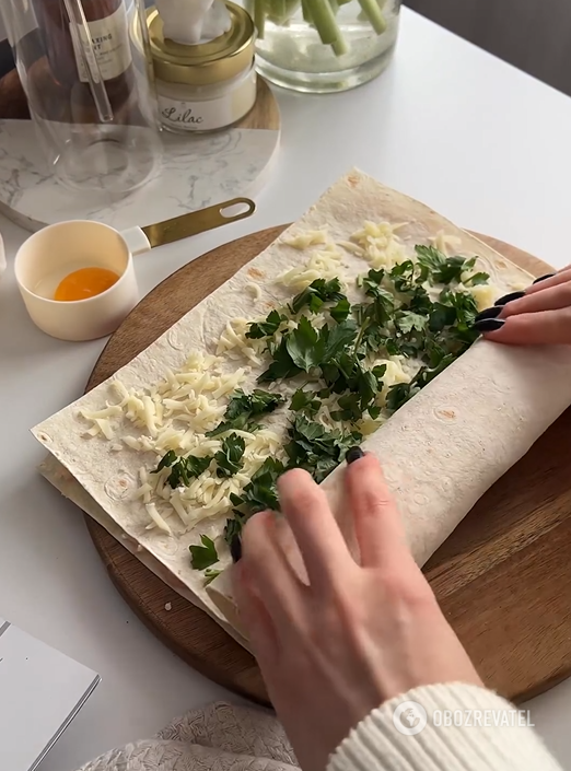 A hearty and quick lunch for pennies: you need pita bread