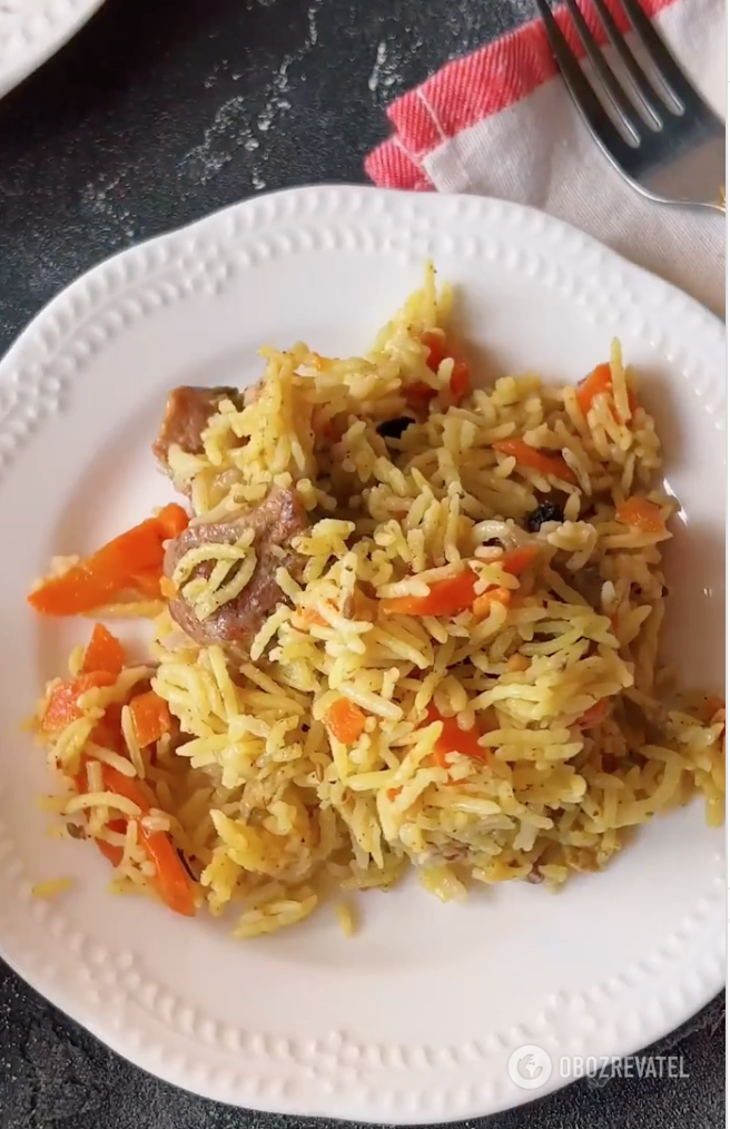 Ready-made pilaf