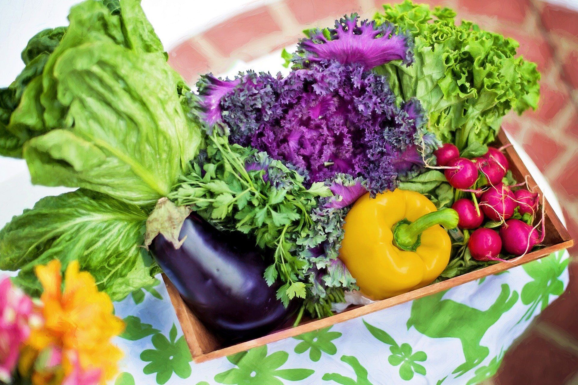 Zdrowe wiosenne warzywa i zioła