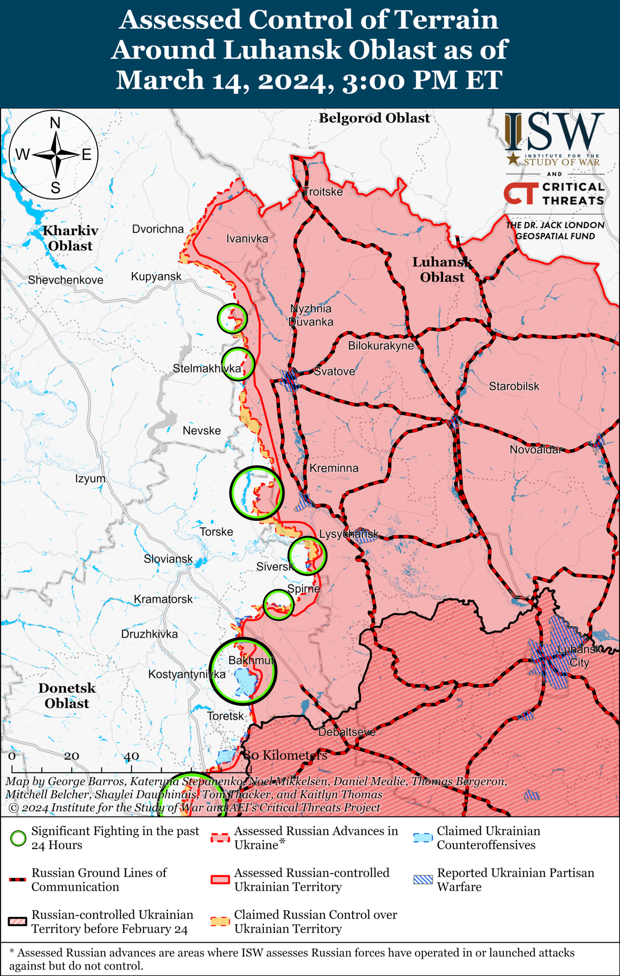 Rosja przesuwa rezerwy na wschodnią Ukrainę, próbując zwiększyć tempo ofensywy - ISW