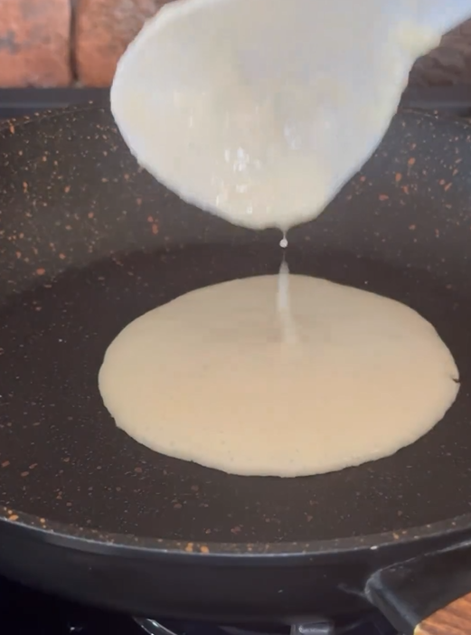 Airy Moroccan pancakes with filling: what to add to the batter instead of flour