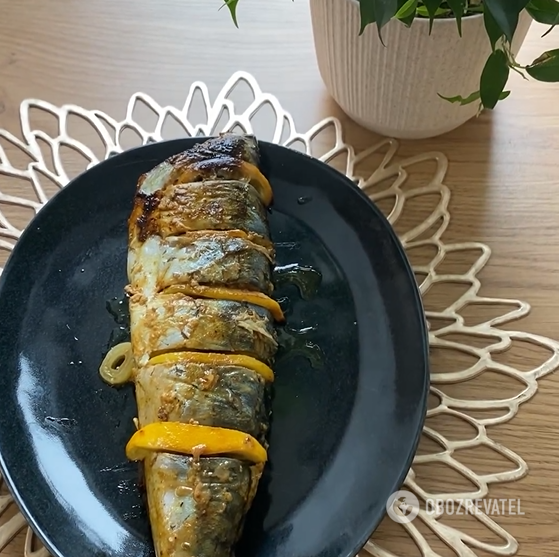 The most budget recipe for baked mackerel: you will be pleasantly surprised by its taste