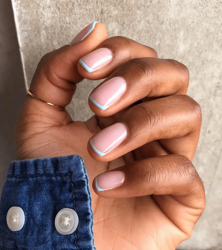 10 original French manicure ideas for women who are tired of the classic French manicure