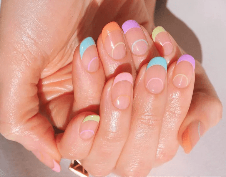 10 original French manicure ideas for women who are tired of the classic French manicure