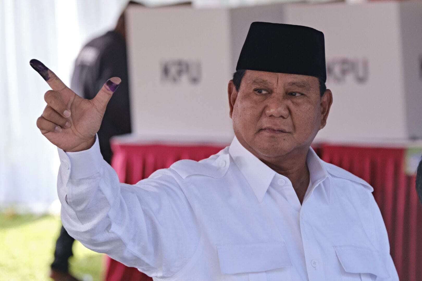 Prezydent elekt Indonezji Prabowo Subianto