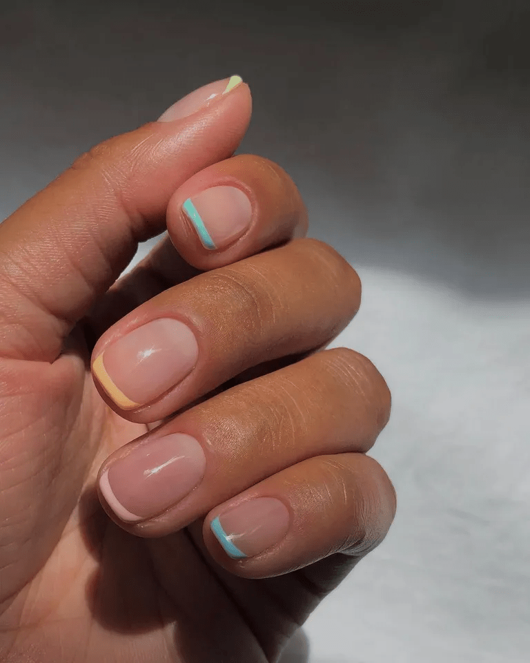 10 original French manicure ideas for women who are tired of the classic French manicure