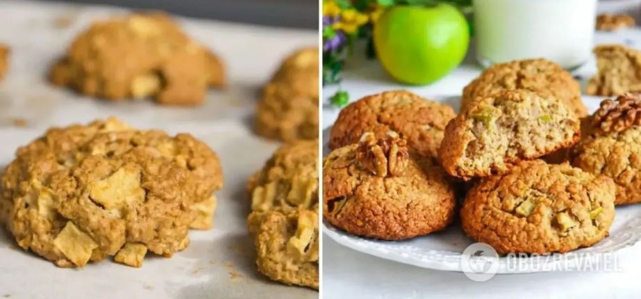 Homemade oatmeal cookies in no time