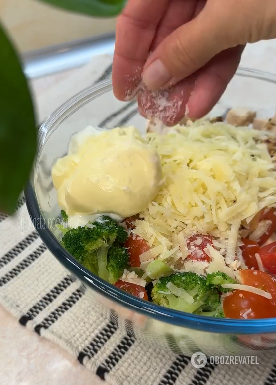 Mayonnaise salad in a new way: add one healthy ingredient