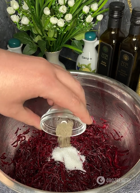 Delicious pickled beets that are ready overnight: better than any salads