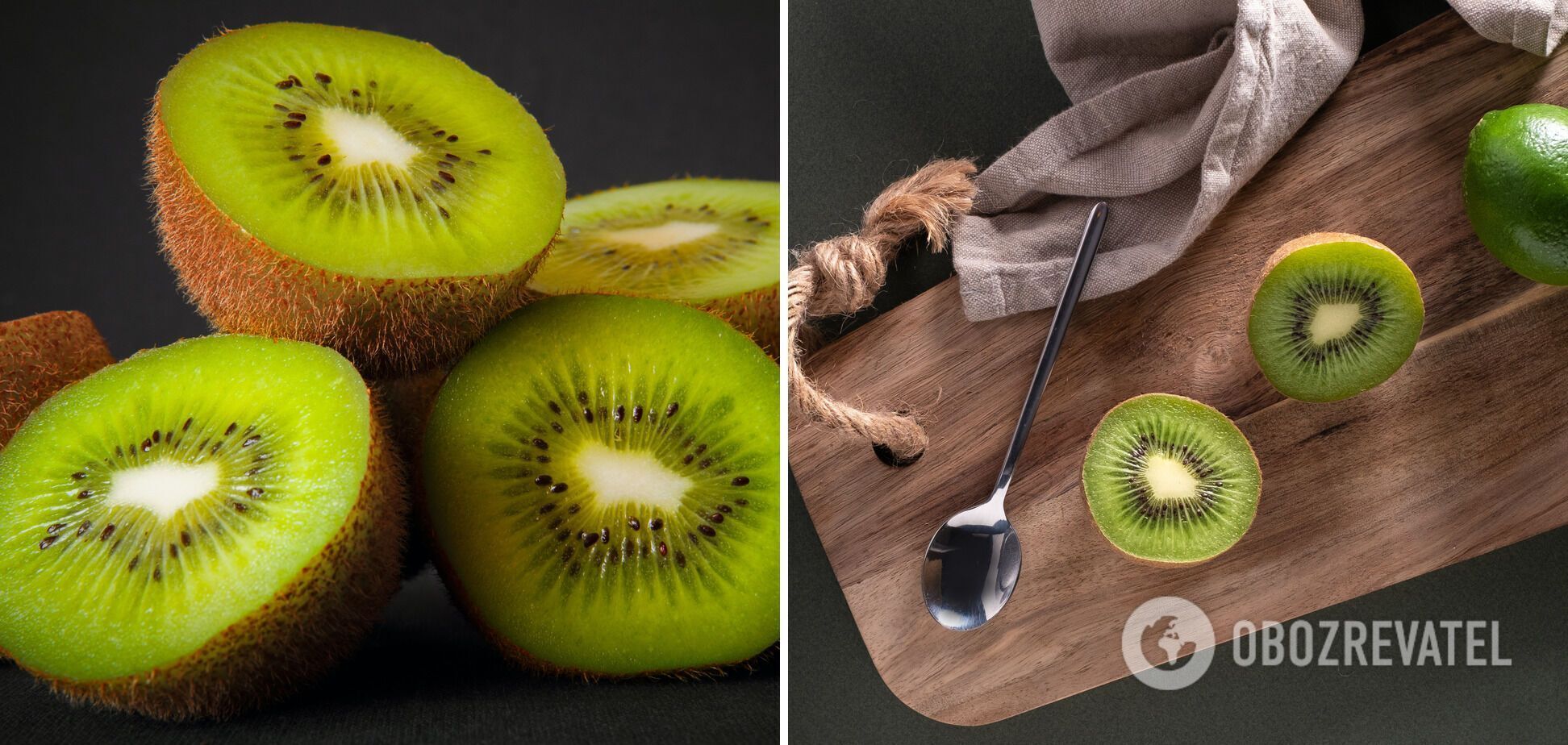 How to quickly peel kiwi