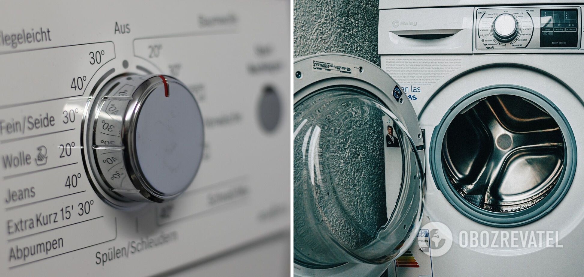 What the three compartments in a washing machine are for and why it is important not to mix them up