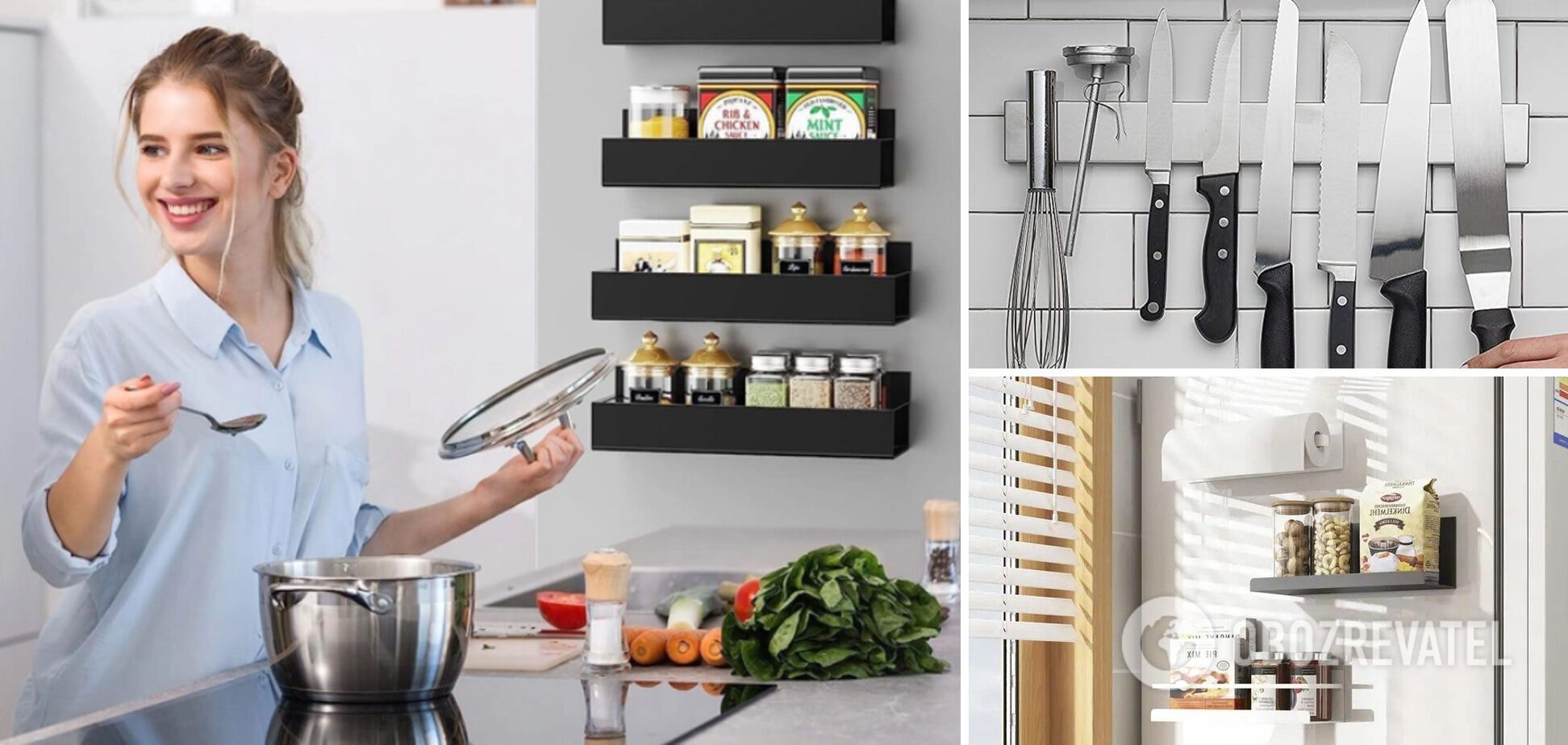 There is storage space in the kitchen that everyone forgets about: a clever life hack