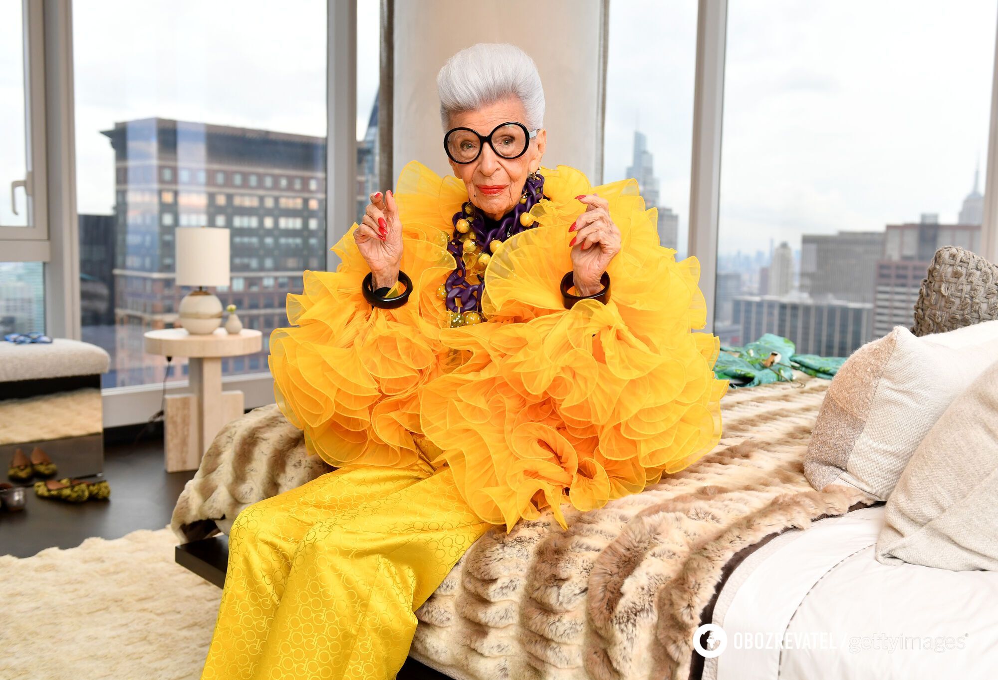 Used to call herself ugly: 102-year-old fashion icon Iris Apfel has died
