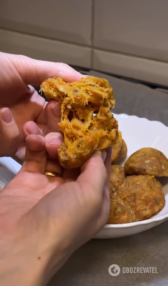 Healthy carrot cookies for children: without eggs and sugar