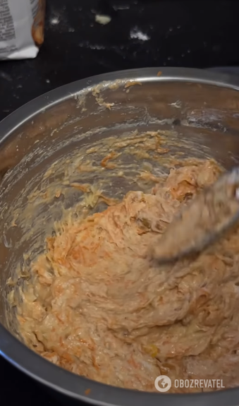 Healthy carrot cookies for children: without eggs and sugar