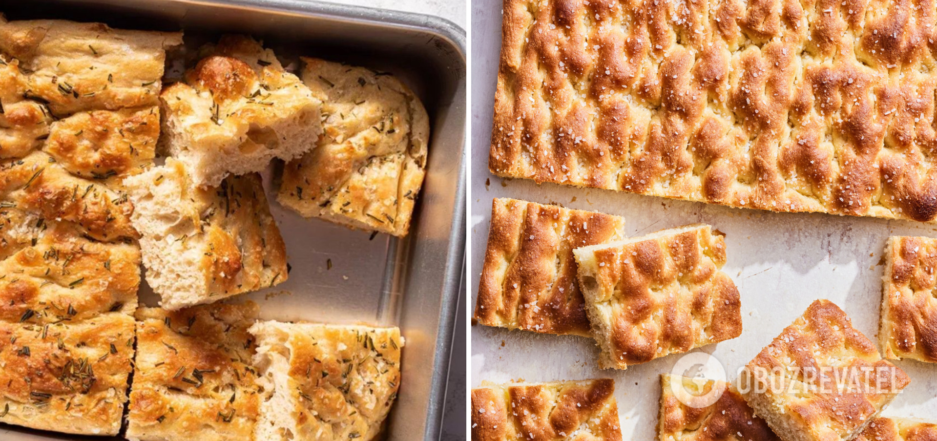 Easy focaccia recipe