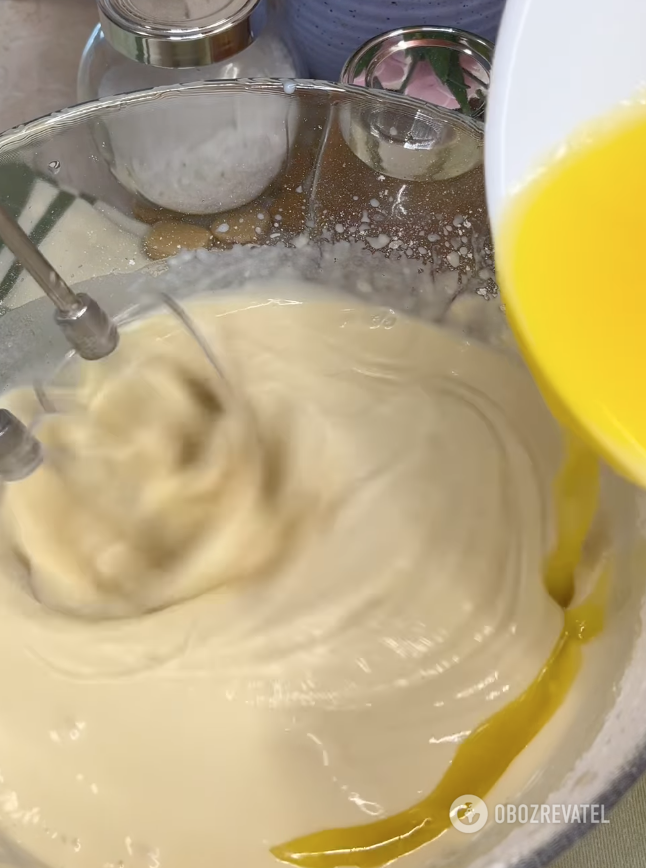 Preparing the dough