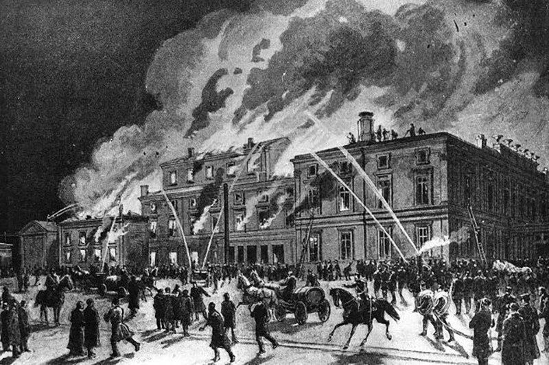 One of the most powerful fires in the history of Kyiv: in 1811, a fire broke out that almost destroyed Podil. Facts and photos