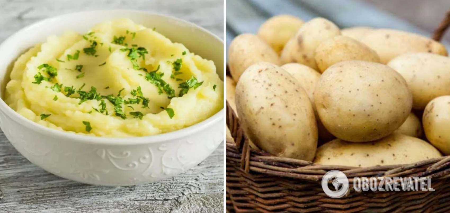 How to cook mashed potatoes so that they are not gray