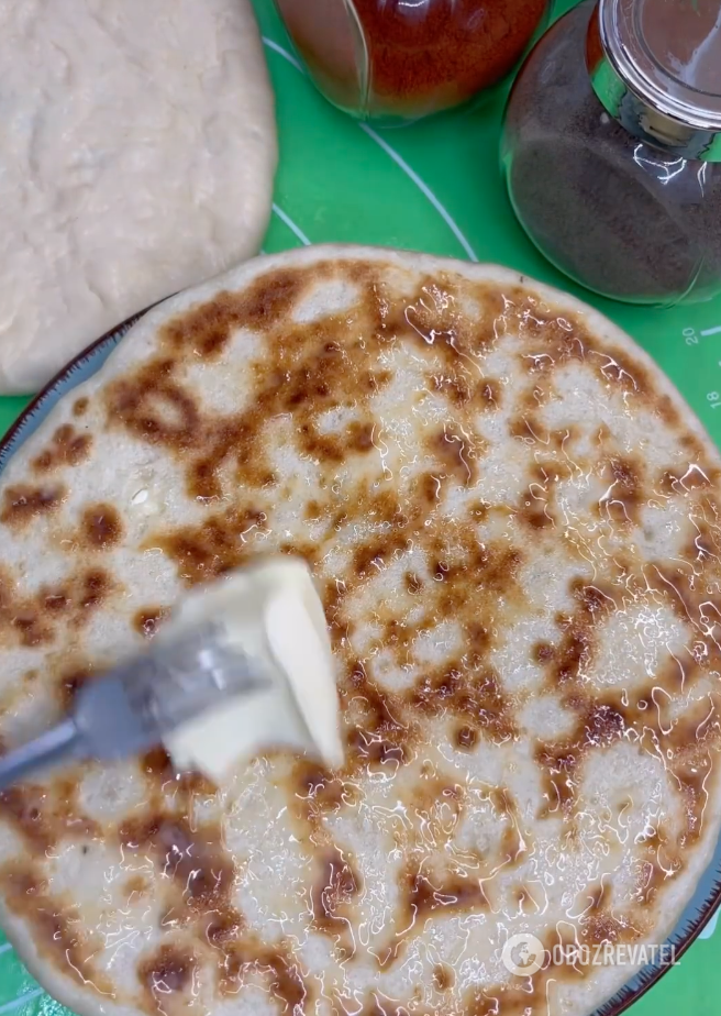 Khachapuri with cheese